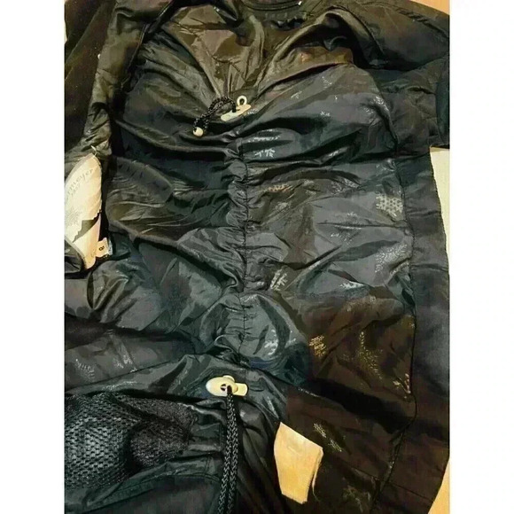 Obermeyer Women Black Quilted Ski Snowboard fitted Jacket winter coat size 8 VTG - Picture 5 of 7